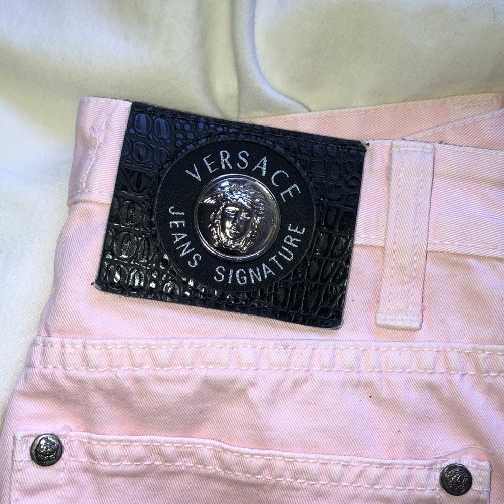 Versace Pink Jeans